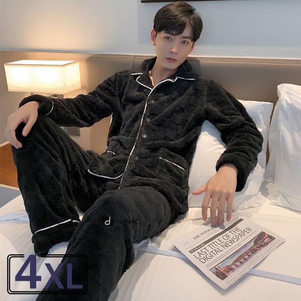 men's sleepwear warm flannel winter thick pajamas stripe long pijama autumn pyjama men coral fleece home cloth 3xl 4xl pijamas, Black;brown
men's sleepwear warm flannel winter thick pajamas stripe long pijama autumn pyjama men coral fleece home cloth 3xl 4xl pijamas, Black;brown