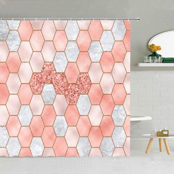printing waterproof european style honeycomb pattern shower curtain set polyester fabric bath screen with hook curtains
printing waterproof european style honeycomb pattern shower curtain set polyester fabric bath screen with hook curtains