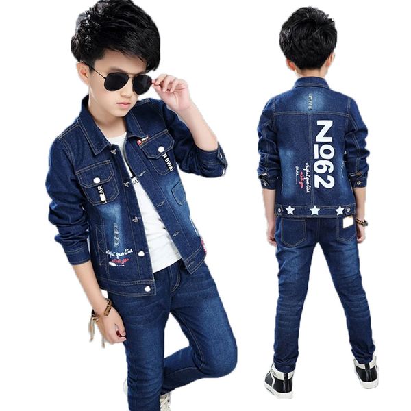 spring & autumn cowboy boy sets two-piece new 2021 korean version jacket clothes for teens slim lapel casual childrens clothing, White
spring & autumn cowboy boy sets two-piece new 2021 korean version jacket clothes for teens slim lapel casual childrens clothing, White