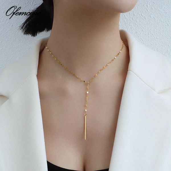 chains y-shaped tassel necklace for women personality boho plated 18k gold long choker titanium steel jewelry matching accessory, Silver
chains y-shaped tassel necklace for women personality boho plated 18k gold long choker titanium steel jewelry matching accessory, Silver