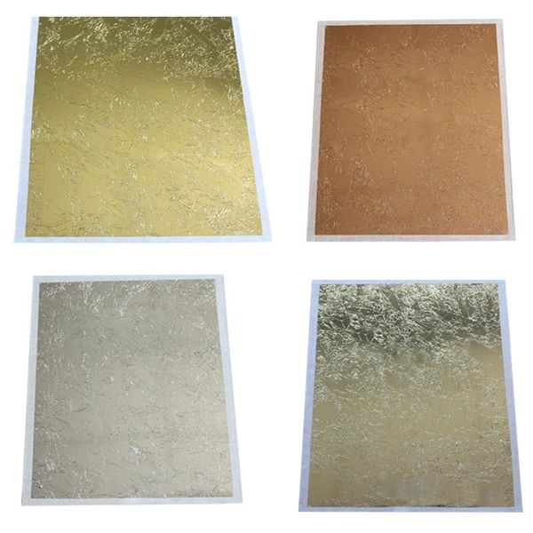 14*14cm 100pcs diy craft decor gilding design paper foil papers art imitation gold sliver copper leaf leaves sheets other arts and crafts
14*14cm 100pcs diy craft decor gilding design paper foil papers art imitation gold sliver copper leaf leaves sheets other arts and crafts