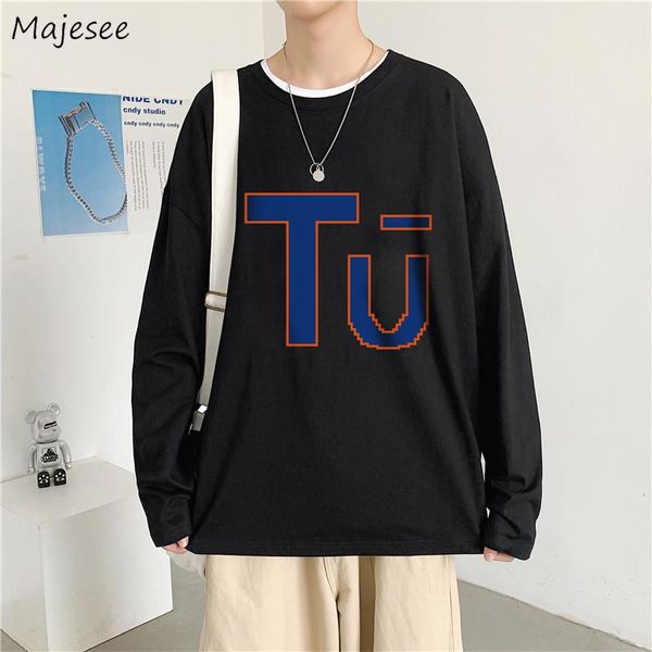 long sleeve t-shirts men letter printed casual plus size 3xl oversize chic harajuku fashion mens couples retro men's, White;black
long sleeve t-shirts men letter printed casual plus size 3xl oversize chic harajuku fashion mens couples retro men's, White;black