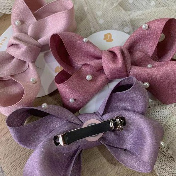 hair accessories flash gold beaded bow hairpin ribbon princess lovely girl headdress art retro pearl yulanmalina, Slivery;white
hair accessories flash gold beaded bow hairpin ribbon princess lovely girl headdress art retro pearl yulanmalina, Slivery;white