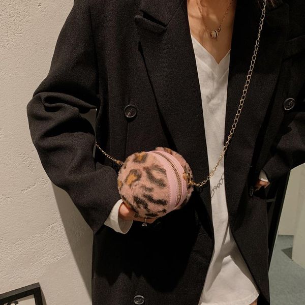 evening bags leopard pattern plush ball for women 2021 soft fluffy bag small furry crossbody chains fur circular shoulder
evening bags leopard pattern plush ball for women 2021 soft fluffy bag small furry crossbody chains fur circular shoulder
