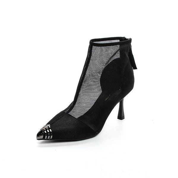 2022 high heels women bootssummer mesh shoesgirls sandalsbritish stylepointed toehollow outback zipblackbeigedropship, Black
2022 high heels women bootssummer mesh shoesgirls sandalsbritish stylepointed toehollow outback zipblackbeigedropship, Black