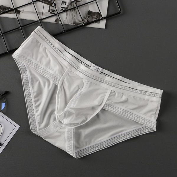 underpants ice silk men briefs ultra-thin men's thin low waist bikini underwear cool male panties, Black;white
underpants ice silk men briefs ultra-thin men's thin low waist bikini underwear cool male panties, Black;white