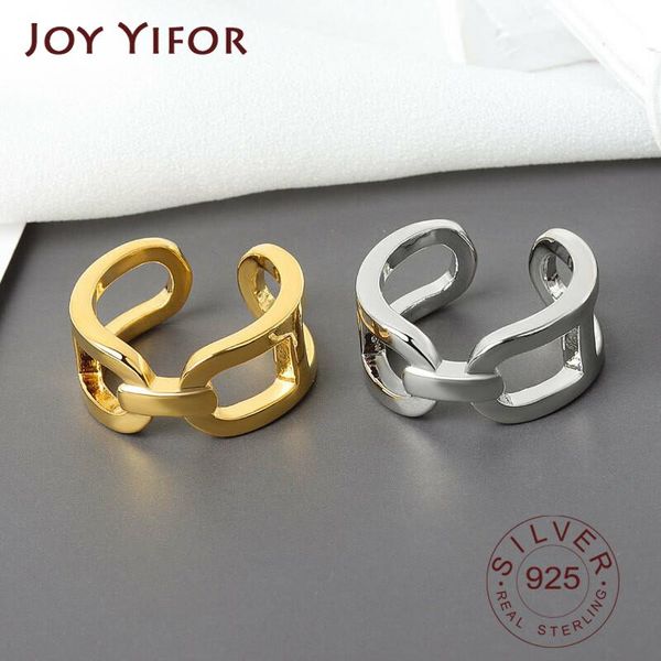 sterling silver simple design chain inerwave rings retro distressed opening handmade ring fashion fine jewelry cluster, Golden;silver
sterling silver simple design chain inerwave rings retro distressed opening handmade ring fashion fine jewelry cluster, Golden;silver