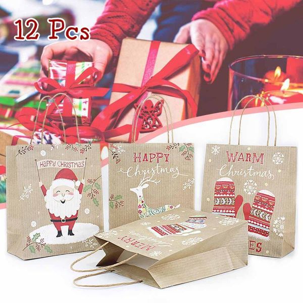christmas decorations 12pcs/set paper gift box bags for candy packing bag hand year supplies
christmas decorations 12pcs/set paper gift box bags for candy packing bag hand year supplies