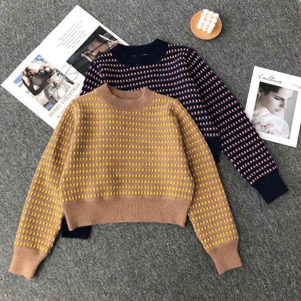 tees autumn women crochet vintage chess jumper around the neck long sleeve women's knitted sweater qifj, White
tees autumn women crochet vintage chess jumper around the neck long sleeve women's knitted sweater qifj, White