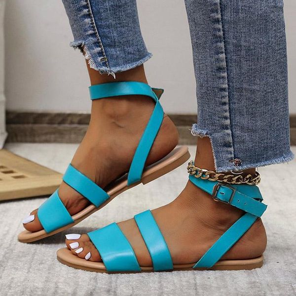 sandals women shoes solid flats ankle strap shallow fashion ladies casual round toe slip on female concise plus size outdoor, Black
sandals women shoes solid flats ankle strap shallow fashion ladies casual round toe slip on female concise plus size outdoor, Black