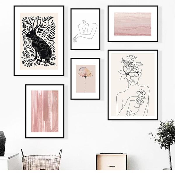 paintings abstract pink female face line boho canvas painting art nordic posters and prints wall pictures for living room decor frameless
paintings abstract pink female face line boho canvas painting art nordic posters and prints wall pictures for living room decor frameless