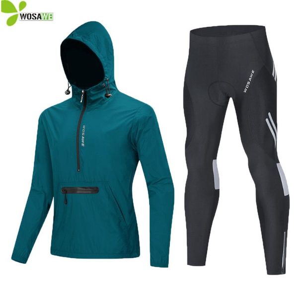racing sets wosawe windproof hooded cycling jackets set reflective bicycle tight trousers windbreaker suit mtb bike waterproof windcoat kit, Black;blue
racing sets wosawe windproof hooded cycling jackets set reflective bicycle tight trousers windbreaker suit mtb bike waterproof windcoat kit, Black;blue