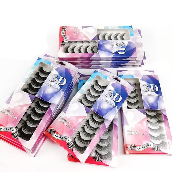 10 pairs 3d mink lashes natural thick curled fluffy small bunch false eyelashes make women beautiful in an instant lashes
10 pairs 3d mink lashes natural thick curled fluffy small bunch false eyelashes make women beautiful in an instant lashes