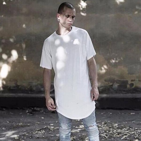 cotton fashion extended long men t shirt line streetwear hip punk short sleeve loose casual tx145 rc, White;black
cotton fashion extended long men t shirt line streetwear hip punk short sleeve loose casual tx145 rc, White;black