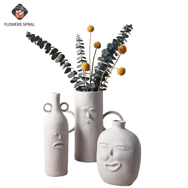 vases nordic ins ceramic vase decoration abstract human face dried flower arrangement home decorating holiday gift
vases nordic ins ceramic vase decoration abstract human face dried flower arrangement home decorating holiday gift