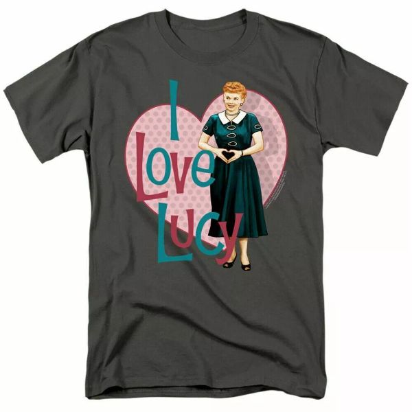 i love lucy heart you logo t shirt lucy mens licensed classic tv charcoal, White;black
i love lucy heart you logo t shirt lucy mens licensed classic tv charcoal, White;black