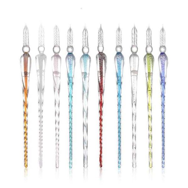 drip 1 pc 0.7mm vintage glass dip dipping signature filling ink fountain pens writing tools
drip 1 pc 0.7mm vintage glass dip dipping signature filling ink fountain pens writing tools