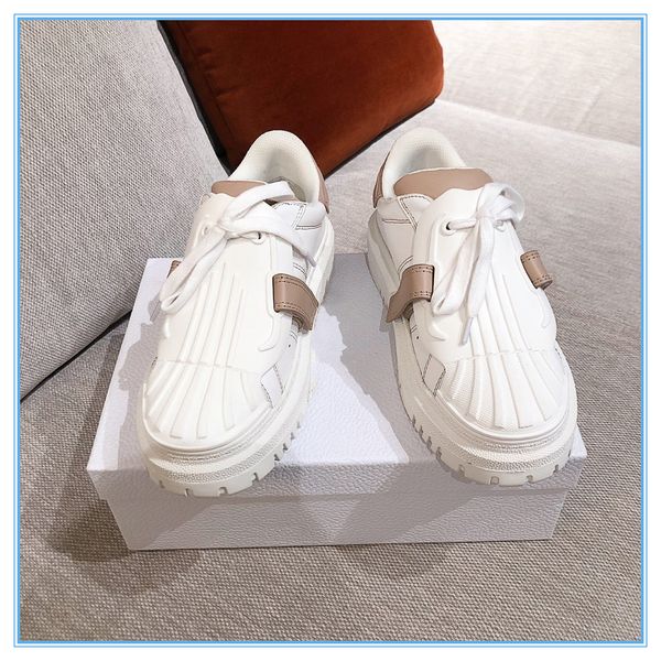 2021 luxury designer women sneakers fashion trend white leather platform shoes flat casual party outdoor shoes with box, Black
2021 luxury designer women sneakers fashion trend white leather platform shoes flat casual party outdoor shoes with box, Black