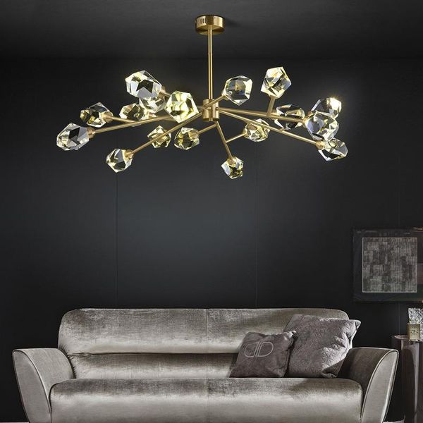 chandeliers post-modern simple living room chandelier copper crystal lamp dining bedroom molecular nordic light
chandeliers post-modern simple living room chandelier copper crystal lamp dining bedroom molecular nordic light
