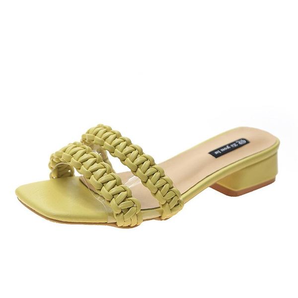 dress shoes 2021 women sandals slippers leather braided square low heel summer white fashion slides femmes sandales, Black
dress shoes 2021 women sandals slippers leather braided square low heel summer white fashion slides femmes sandales, Black