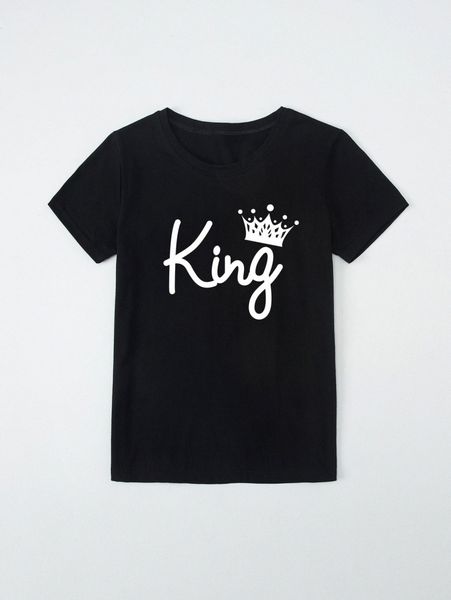 men letter graphic short sleeve tee o1e3#, White;black 
men letter graphic short sleeve tee o1e3#, White;black