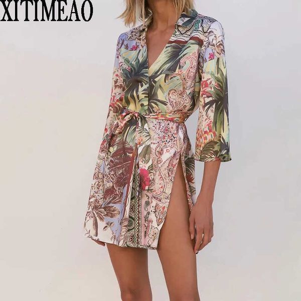 za women retro floral print simple style loose midle sleeve kimono shirt casual chic xitimeao 210602, White
za women retro floral print simple style loose midle sleeve kimono shirt casual chic xitimeao 210602, White