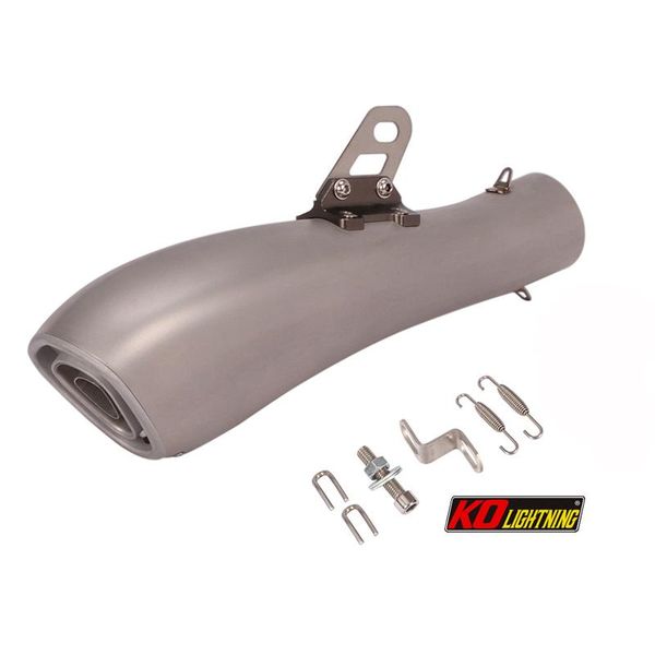 380mm length 61mm diameter universal motorcycle exhaust pipe with db killer stainless steel system
380mm length 61mm diameter universal motorcycle exhaust pipe with db killer stainless steel system