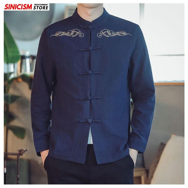 men's casual shirts sinicism store men autumn vintage print mens chinese style cotton linen buckle shirt male 2021 4 colors clothin, White;black
men's casual shirts sinicism store men autumn vintage print mens chinese style cotton linen buckle shirt male 2021 4 colors clothin, White;black