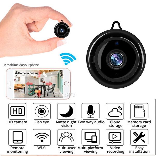 mini cameras wifi camera smart auto ir-cut night vision hd video motion sensor secret micro cam ip p2p security home surveillance webcam
mini cameras wifi camera smart auto ir-cut night vision hd video motion sensor secret micro cam ip p2p security home surveillance webcam