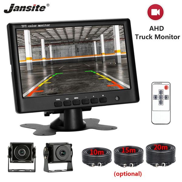 car video jansite 7" monitor for truck ahd rear view camera fhd color screen 1280x960p security system vehicle reverse cam 10m 15m 20m
car video jansite 7" monitor for truck ahd rear view camera fhd color screen 1280x960p security system vehicle reverse cam 10m 15m 20m