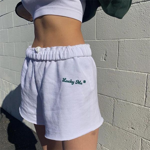 women's shorts fashion sports casual jog three-point guard pants college style cycling, White;black
women's shorts fashion sports casual jog three-point guard pants college style cycling, White;black