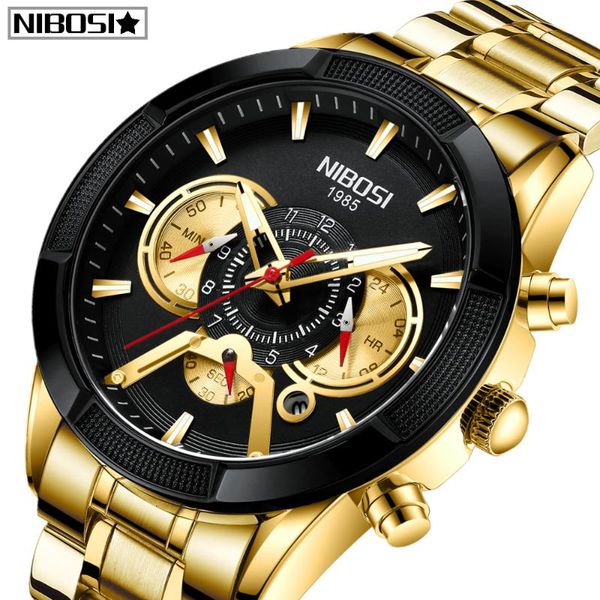 wristwatches relogio masculino nibosi original watch men genuine sports big dial waterproof sfunction, Slivery;brown
wristwatches relogio masculino nibosi original watch men genuine sports big dial waterproof sfunction, Slivery;brown