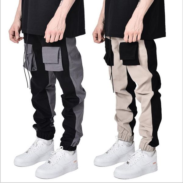 men's pant trousers overalls autumn and spring tide brand loose feet straight sports casual long pants foreign trade, Black
men's pant trousers overalls autumn and spring tide brand loose feet straight sports casual long pants foreign trade, Black