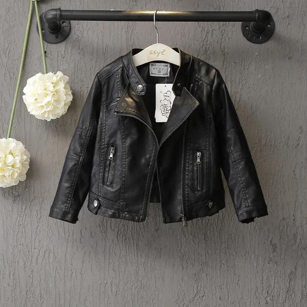 childrens pu jacket girls motorcycle coat kids outwear solid color zipper belt faux leather autumn fashion boys pu jacket, Blue;gray
childrens pu jacket girls motorcycle coat kids outwear solid color zipper belt faux leather autumn fashion boys pu jacket, Blue;gray