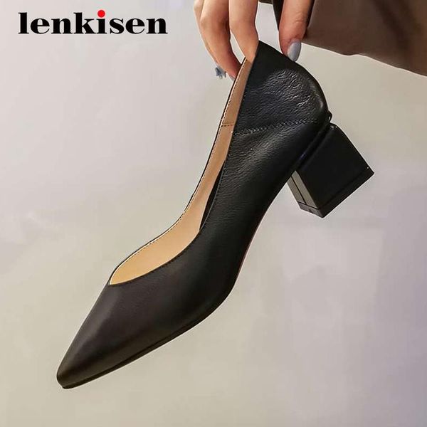 dress shoes lenkisen korean girls natural leather shallow convenient pointed toe med square heel slip on dating dance party women pumps l38, Black
dress shoes lenkisen korean girls natural leather shallow convenient pointed toe med square heel slip on dating dance party women pumps l38, Black