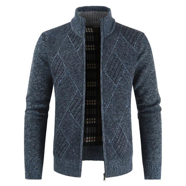 men's sweaters 2021 geometric knitted men cardigan casual streetwear zipper regular sweater long sleeve warm jacket, White;black
men's sweaters 2021 geometric knitted men cardigan casual streetwear zipper regular sweater long sleeve warm jacket, White;black