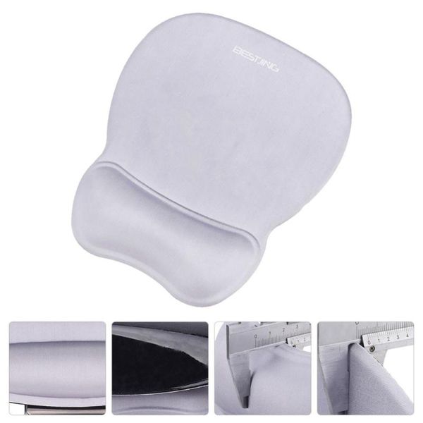 mouse pads & wrist rests soft memory cotton wristguard mat stereo pad simple