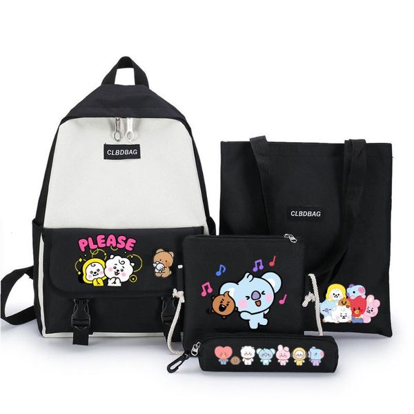 candy color cartoon cute bangtan schoolbag pencil case backpack shoulder bag for teenage girls female children travel
candy color cartoon cute bangtan schoolbag pencil case backpack shoulder bag for teenage girls female children travel