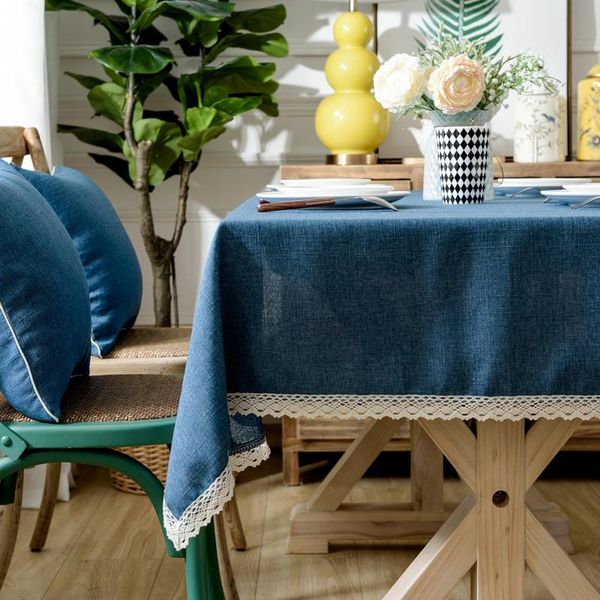 table cloth cotton linen plain decorative round rectangle el wedding dining cover on mantel mesa blue color
table cloth cotton linen plain decorative round rectangle el wedding dining cover on mantel mesa blue color