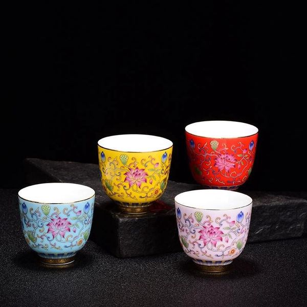 1pcs/3pcs china ceramic tea cup enamel painte porcelain cups pottery personal single drinkware wholesale wine mug teacup & saucers
1pcs/3pcs china ceramic tea cup enamel painte porcelain cups pottery personal single drinkware wholesale wine mug teacup & saucers