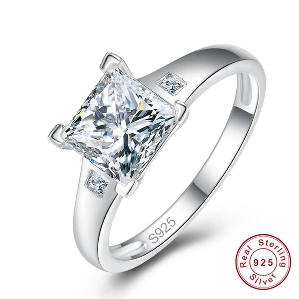 cluster rings genuine 925 sterling silver forever clear white cz square finger for women men jewelry christmas gift, Golden;silver
cluster rings genuine 925 sterling silver forever clear white cz square finger for women men jewelry christmas gift, Golden;silver
