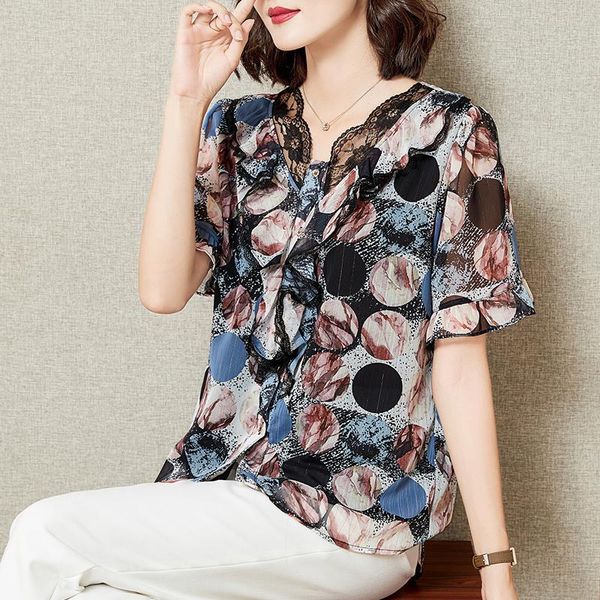 women's blouses & shirts coigarsam shirt womens summer 2021 fashion casual short sleeve chiffon straight design and color women, White
women's blouses & shirts coigarsam shirt womens summer 2021 fashion casual short sleeve chiffon straight design and color women, White