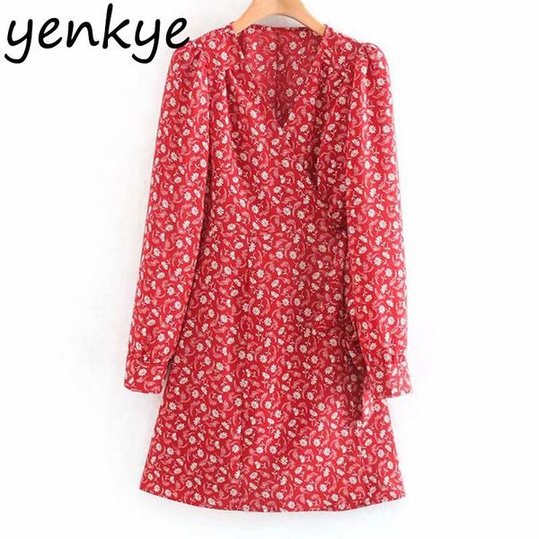 casual dresses 2021 women floral print wrap dress sweet lady cross v neck long sleeve a-line mini summer ddom0012, Black;gray
casual dresses 2021 women floral print wrap dress sweet lady cross v neck long sleeve a-line mini summer ddom0012, Black;gray