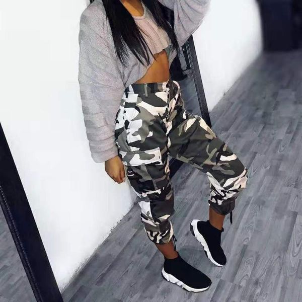 women's pants & capris women fashion high waist loose camouflage multi-pocket long ladies casual outdoor sport climbing plus size, Black;white
women's pants & capris women fashion high waist loose camouflage multi-pocket long ladies casual outdoor sport climbing plus size, Black;white