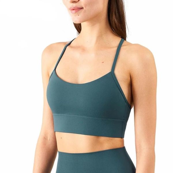 yoga outfit sports bra high impact padded thin shoulder strap halter workout underwear crop women gym push-up brassiere
yoga outfit sports bra high impact padded thin shoulder strap halter workout underwear crop women gym push-up brassiere