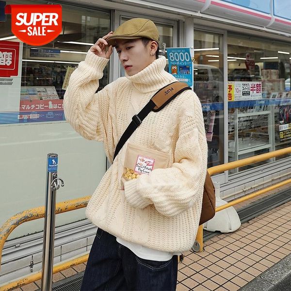 2020 winter men's loose coats flowers woolen sweater 4 color knitting male cashmere pullover keep warm turtleneck size -2xl #fw0h, White;black
2020 winter men's loose coats flowers woolen sweater 4 color knitting male cashmere pullover keep warm turtleneck size -2xl #fw0h, White;black