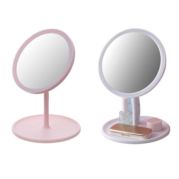 deskled smart touch screen three-color complementary light makeup mirror round bottom removable mirrors
deskled smart touch screen three-color complementary light makeup mirror round bottom removable mirrors