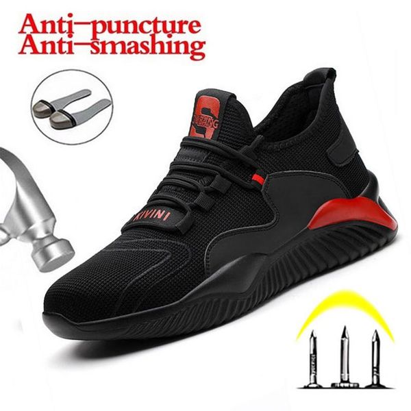 boots indestructible ryder shoes men women steel toe cap work safety puncture-proof lightweight breathable sneakers boy, Black
boots indestructible ryder shoes men women steel toe cap work safety puncture-proof lightweight breathable sneakers boy, Black