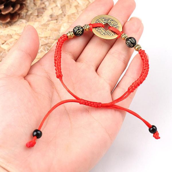 bangle 1pcs chinese feng shui i ching ancient coin red string attract lucky wealth bracelets, Black
bangle 1pcs chinese feng shui i ching ancient coin red string attract lucky wealth bracelets, Black