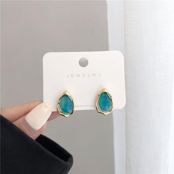stud 2021 south korea geometric hollow tear drop ear stud, simple blue water fashion woman's earrings.party jewelry gifts, Golden;silver
stud 2021 south korea geometric hollow tear drop ear stud, simple blue water fashion woman's earrings.party jewelry gifts, Golden;silver